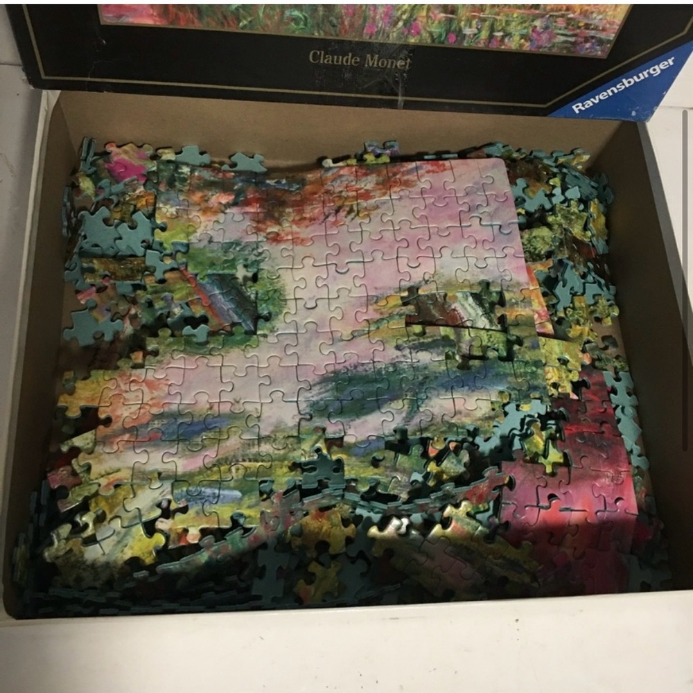Ravensburger Puzzle 1000 pieces 20X27 Art Collection Claude Monet No 81 …